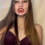 Small Stickam teen and big toy