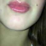 Amateur Stickam slut sucks dildo