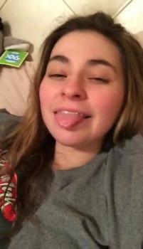 Stickam nude girl being playful and shaking her bouncy ass