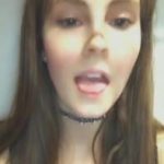 Sweet Omegle porn latina 19 yo using dildo of leak