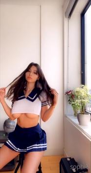 Stickam sex pocket slut shows her sexy see through pierced titty