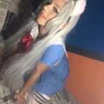 Sniffing his legs while Omegle jerking off