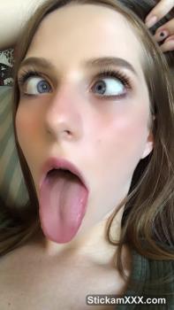 Stickam teen try first time anal