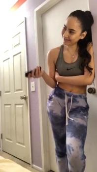 Omegle Nude Walking the Beach