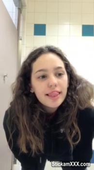 Omegle Clarita has wild orgasms