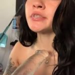 Dressing before work. Stockings tease - Omegle porn