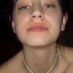 Burying my cute glass toy in my cunt - Stickam sex