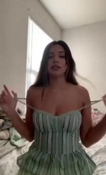 Laying on the couch naked playing with Kitty - Stickam nude