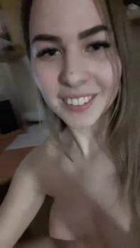 Slutty goth e-girl begs for a messy Oral Creampie - Omegle sex