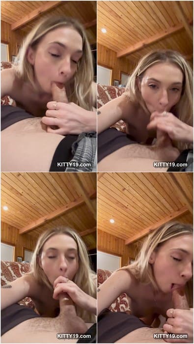 Itsmecat blowjob lover. Her cute mouth and pretty face looks so good with big cock. Her hand and mouth in sperm. Great!