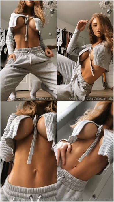 Alex Ann Lavigne-Pelletier onlyfans sexy model with incredible big boobs! Her fit booty ready for fucking now and get creampie!