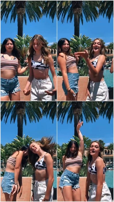 Azalea Carey instagram influencer and her lesbian friend. Download it video and have funny time with girls!