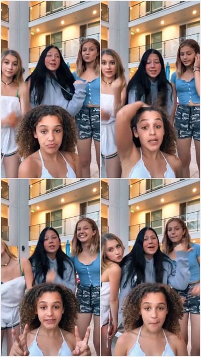 Sexy Azalea Carey tiktok star and her better girlfriends! Download it video now and enjoy. They waiting your!