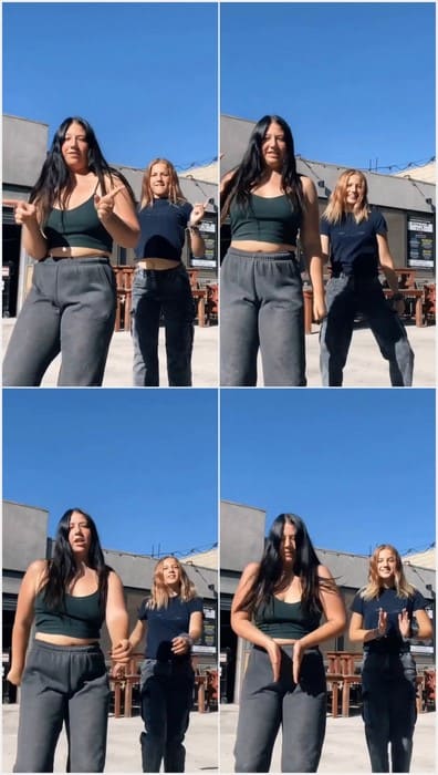 Sexy actress Azalea Carey leaked videos with tiktok girlfriend. Hot babe and her lesbian friend dancing and posing for you!