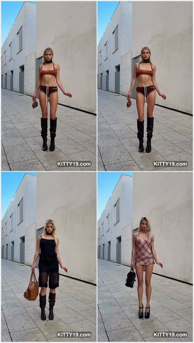 Bruletova porn hot girl with long legs walking on the street Dubai and waiting her sudardaddy for sex! Download it now.