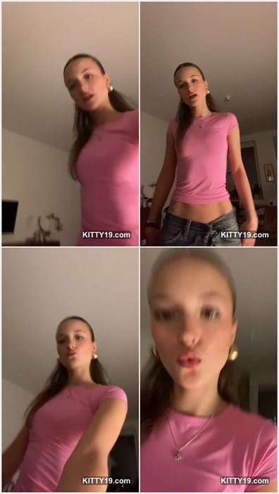 Carla Eleniii model with sexy small boobs. Beauty cute face dirty talking with her fans. Download it rare video and enjoy!