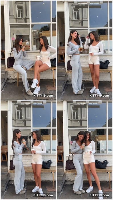 Sexy Dekota Thompson leak video with her beauty friend or her twin sister? I don't know, she have sister? Download it and check.