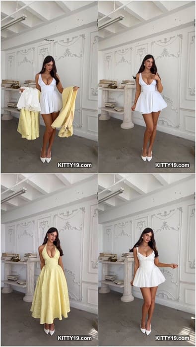 Ella Cervetto leaked full video with big tits model and her hot and perfect long legs. Beauty insta star posing for you!