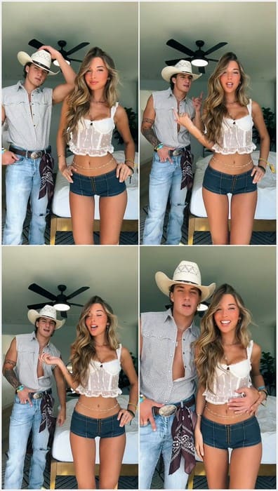 Evanthia Theodorou sexy model with her boyfriend posing on no nude video leak. Beauty and hot girl! Download it.