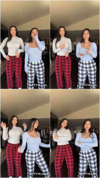 Sexy Joy Mei onlyfans models. They posing and dancing with hot boobs in t-short. Download it now and enjoy, buddy!