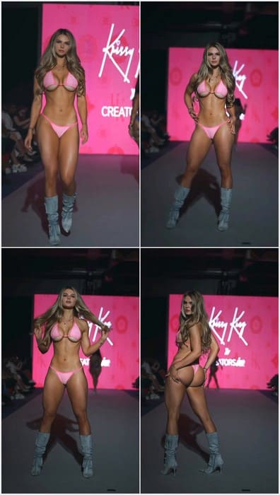 Sava Schultz leaks full video in hot bikini. She is not absolutly naked on this video and walking on the cock!