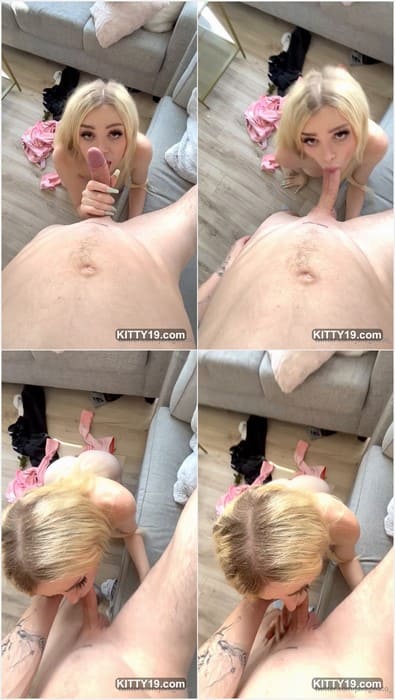 Izzybunnies nude blonde girl sucking cock. She have small mouth but loves big cock inside her pretty mouth! Download full guys.