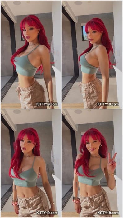 Whoahannahjo leaked video from her instagram page. Posing no nude but in tight t-short and touch her titties! Download it now.