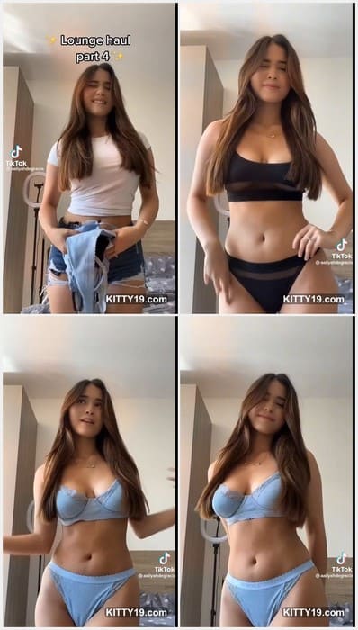 Aaliyahdegracia tiktok leak video with incredible young and sexy brunette. Her pussy looks very hot, i need lick her now!