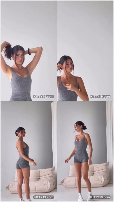 Ashton Wood bikini lover. Her panties clean today and she ready for sex with her boyfriend after gym. Hot fitness girl!