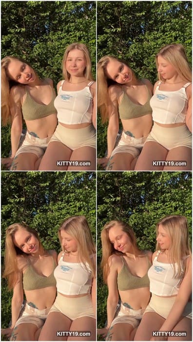 Baby_riley porn star from Onylfans. She touching tits her best young friend (only legal girls) and need pussy licking on cam.