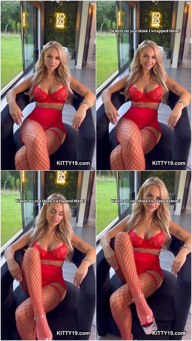 Emilieraex nude blonde in sexy lingerie for sex. Her pantyhose already dirty in sperm after footjob with client. Hot feet slut.