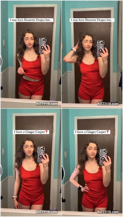 Juniper Candy onlyfans star posing in bathroom without panties and with cameltoe pussy view. Download it full leak now.