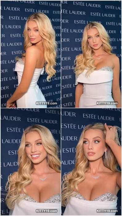 Justyna Zednikova tits in sexy dress posing. Beauty model and not pornstar. Download it hot leaked and rare video with Chezh model.