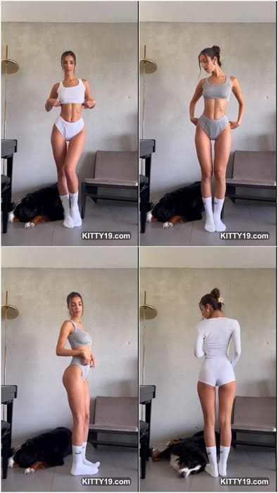 Luna Piombanti sex lover girl. Her young long legs need cumshot on them now! Download it leak video from her OF page.