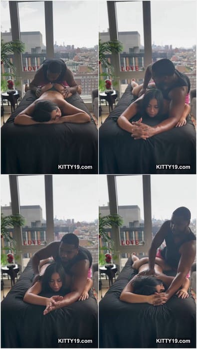 Melztube sex in hotel room with big black guy. Incredible fuck in pussy. She is cry and scream! Download it now!