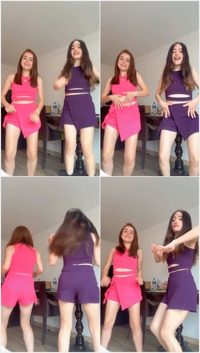 Parkesita pussy dancing with her lesbian spanish friend. Beauty and hot girls (may two sisters?) need your dick for ridding today.