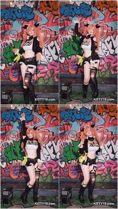 Saya Scarlet nude cosplay teenager from Russia with huge natural boobs! Beauty and hot babe on leaked full video for you.