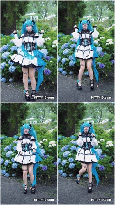 Saya Scarlet hot beauty and sexy cosplay model in hot dress. Download our leaked video with Saya. Rare girl.