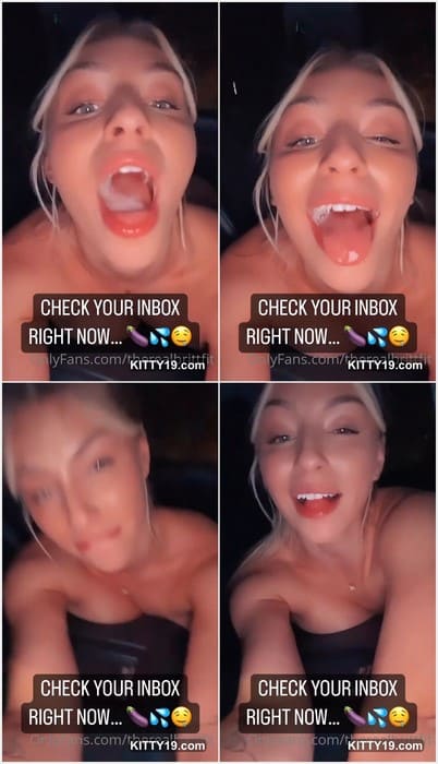 Therealbrittfit porn leaked video with mouth full in sperm. Beauty and hot blonde star waiting your dick next! Get ready.