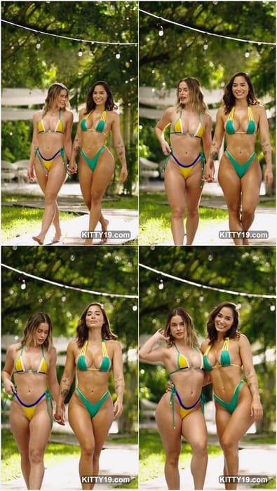 Yaslen Clemente leak video with her lesbian fitness friend. Two hot fit model only for you absolutly free today!