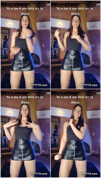 Annie Rox onlyfans perfect model in leather costume with hot body. Dancing and ready for sex! Download it now.