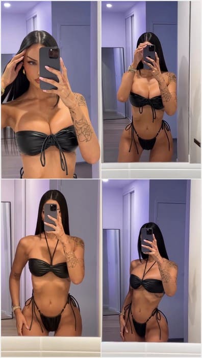 Annelese Milton tits and pussy in sexy bikini. Sexy brunette Onlyfans star and slut from UK! Download it leak now.