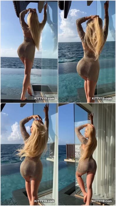 Hot Blon.dieee and sexy body model with incredible fit ass and long legs. Download it leaked video and enjoy!