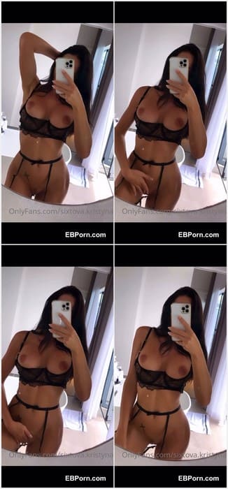 Kristyna Sixtova porn leaked video with pussy touching. Brunette and slavik girl with amazing body and ass on leaked of video for free.