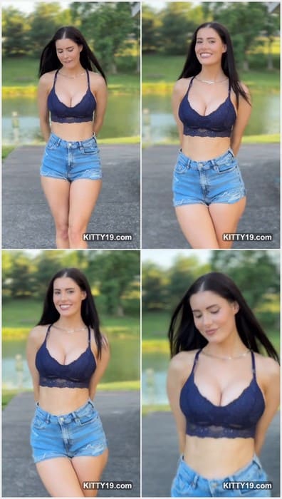 Erin Olash onlyfans brunette girl with adroable natural tits posing in tight t-short. Download now for free.