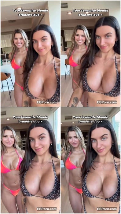 Hailey Schubert onlyfans leaked video with her sexy blonde friend. Are you can fuck her two pussies now? They are waiting your dick.