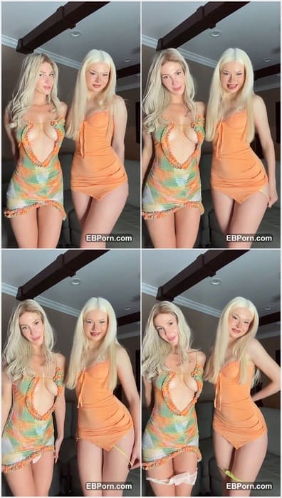 Yungsuccubus leaked video wih her perfect blonde lesbian girl. Two hot girls take off dirty panties and showing pussies! WOW!