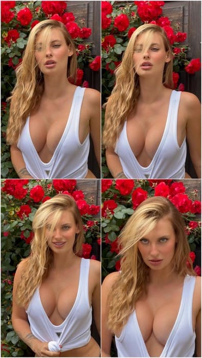 Darja Sobakinskaja sexy blonde girl with adorable big tits. Sexy girl with adorable face and lips. Download now and enjoy!