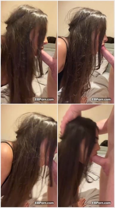 Lily Shaw blowjob sextape video with amazing lips and deep mouth. Young slut get facial on her pretty face and she need drink your cum.