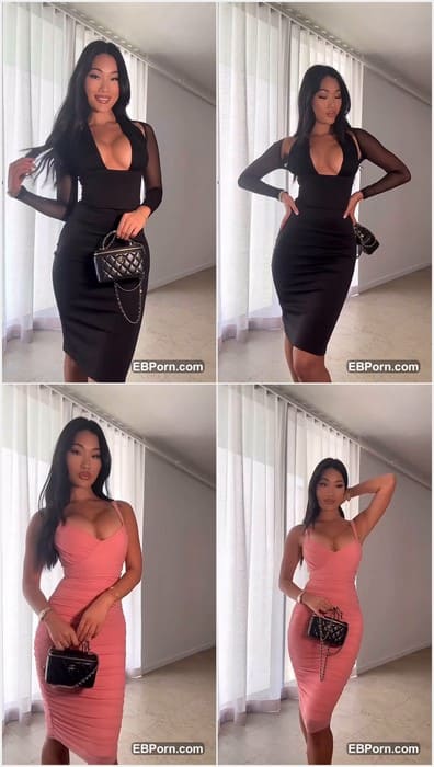 Martina Chen nude sexy asian slut posing in sexy pink dress on full leaked video and waiting her sugardaddy for night sex. Adorable.